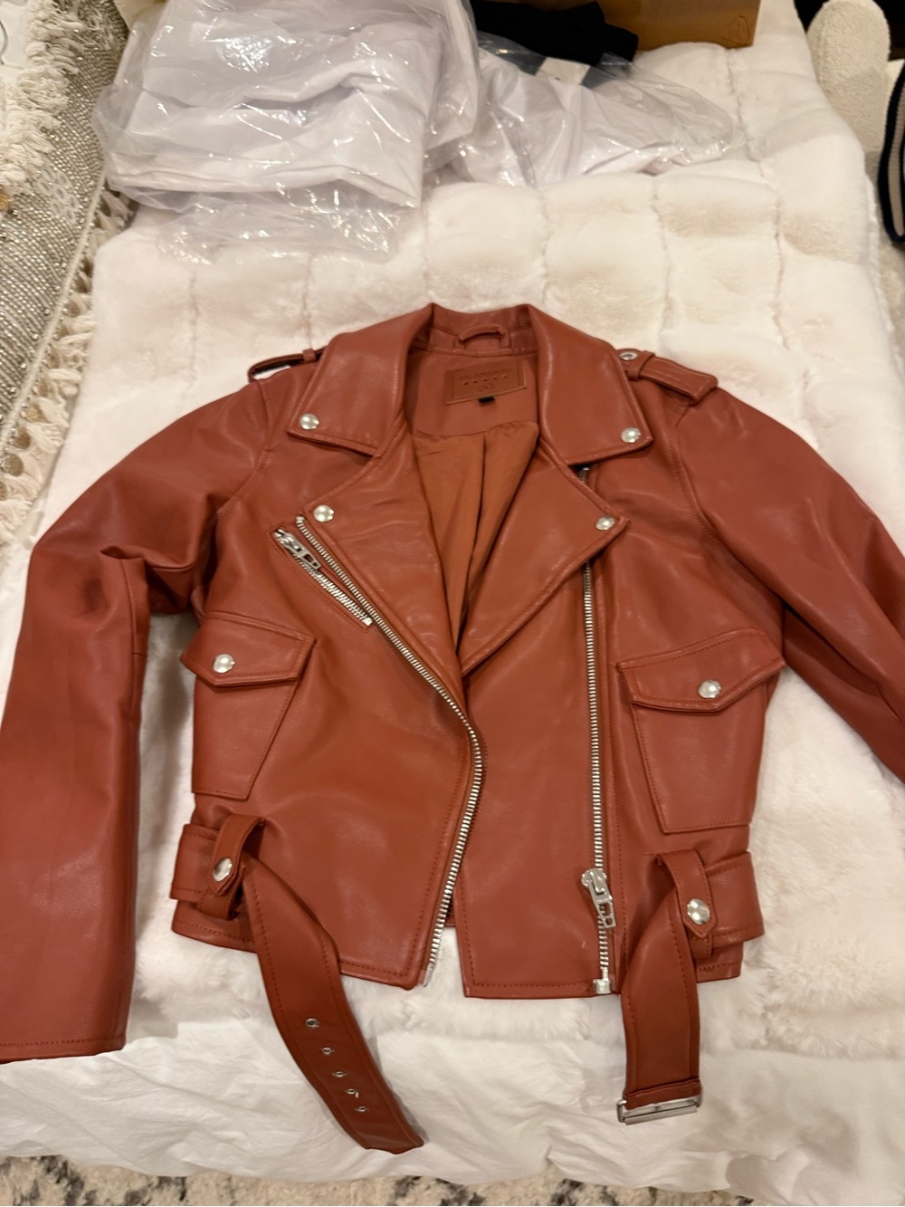 Blank NYC Leather Jacket